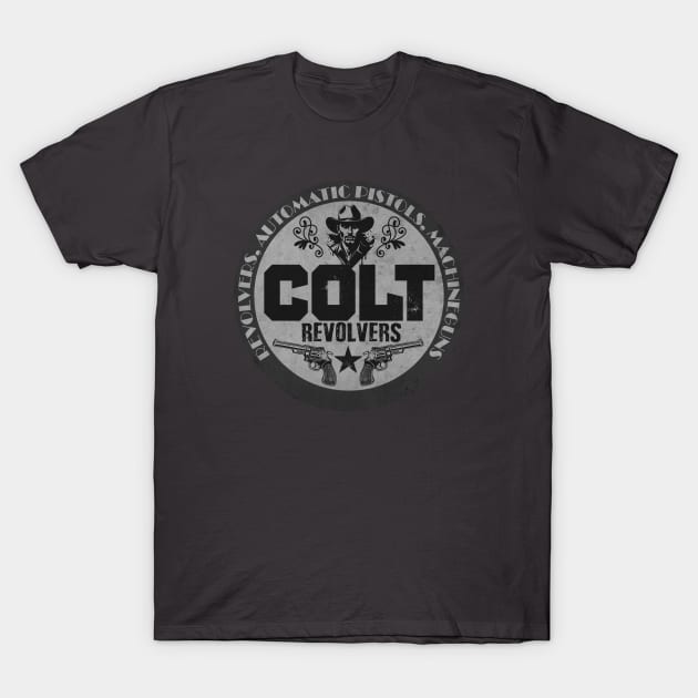 Firearms Company Sign BW T-Shirt by CTShirts